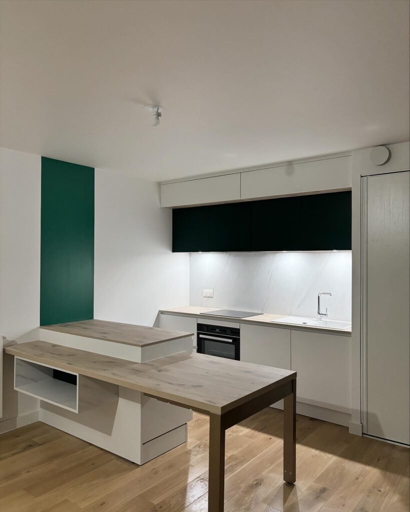 Rénovation d&rsquo;un appartement neuf — salle de bain et cuisine