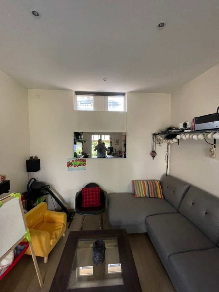 Rénovation complète — plâtrerie, cuisine et béton ciré
